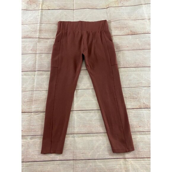 Lou & Grey For Loft Brown Casual Capri With Side Pockets - Medium - Picture 12 of 12